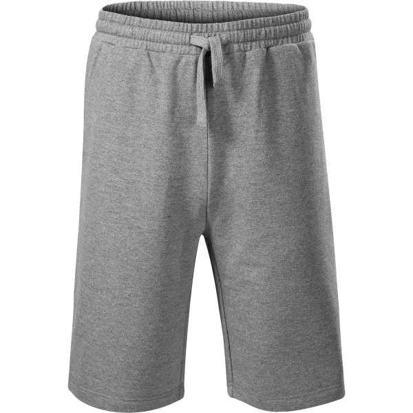  Pantaloni scurți pentru bărbați MALFINI COMFY 611 EVIDENȚIERI GRI ÎNCHIS 