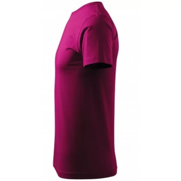  Tricou pentru bărbați MALFINI BASIC 129 ROȘU FUCSIA 
