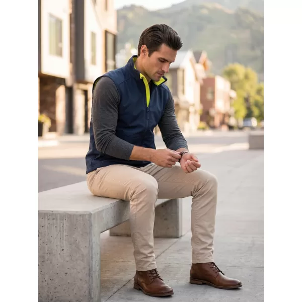  Vestă softshell pentru bărbați MALFINI VISION 517 ALBASTRU MARIN 