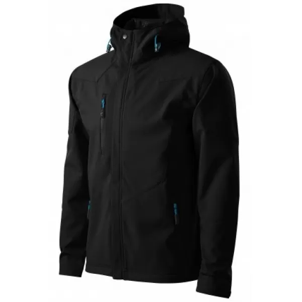  Jachetă softshell pentru bărbați MALFINI NANO 531 NEGRU 