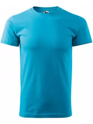 Tricou pentru bărbați MALFINI HEAVY NEW 137 TURCOAZ