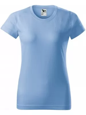 Tricou pentru femei MALFINI BASIC 134 ALBASTRU CERUL