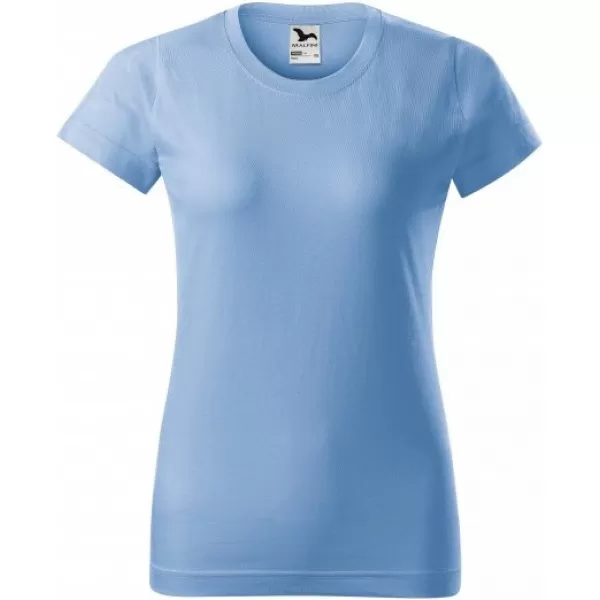  Tricou pentru femei MALFINI BASIC 134 ALBASTRU CERUL 