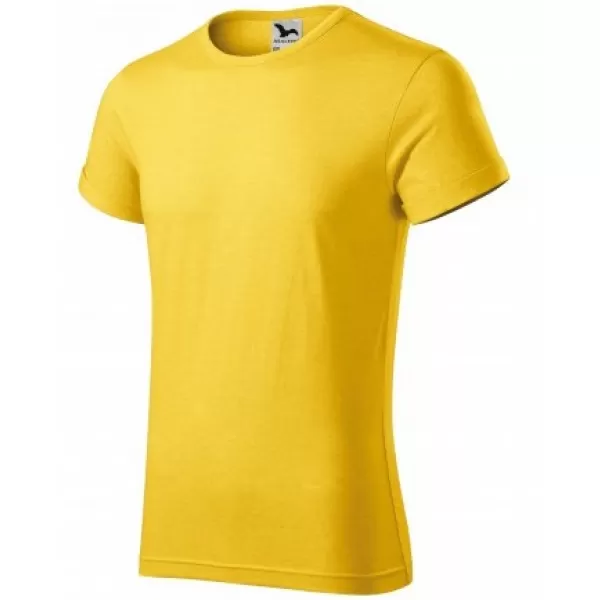  Tricou pentru bărbați MALFINI FUSION 163 EVIDENȚIERE GALBENĂ 
