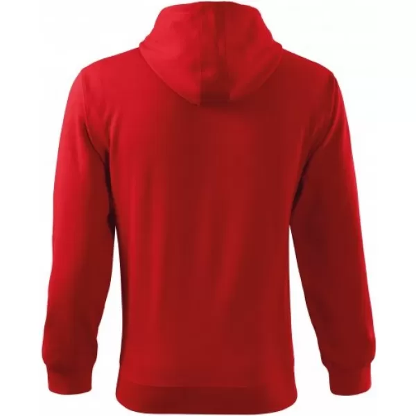  Hanorac pentru bărbați MALFINI TRENDY ZIPPER 410 ROŞU 