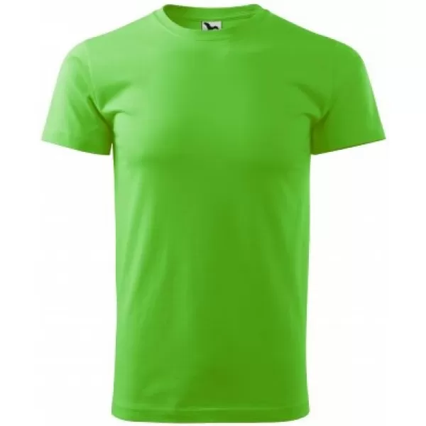 Tricou pentru bărbați MALFINI BASIC 129 VERDE MĂR 