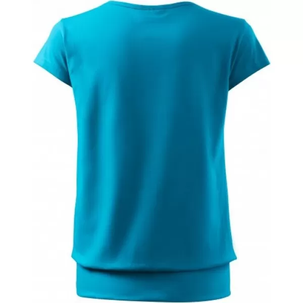  Tricou pentru femei MALFINI CITY 120 TURCOAZ 