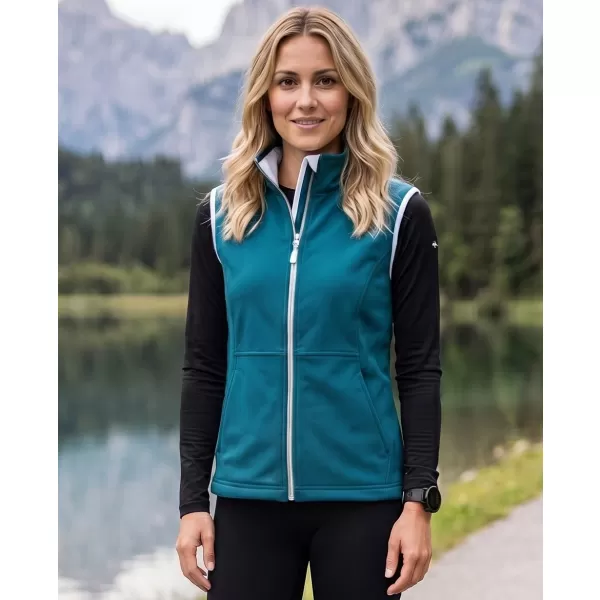  Vesta softshell dama MALFINI VISION 516 TURCOAZ ÎNCHIS 