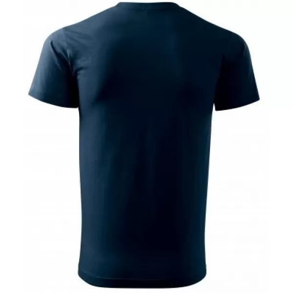  Tricou pentru bărbați MALFINI BASIC 129 ALBASTRU MARIN 