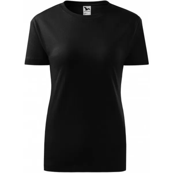  Tricou pentru femei MALFINI CLASSIC NEW 133 NEGRU 