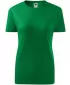 Tricou pentru femei MALFINI CLASSIC NEW 133 VERDE MEDIU