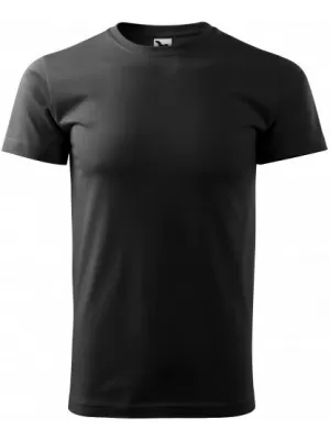 Tricou pentru bărbați MALFINI HEAVY NEW 137 NEGRU