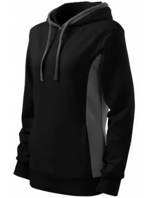 Hanorac de dama MALFINI KANGAROO 408 NEGRU