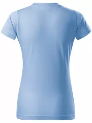 Tricou pentru femei MALFINI BASIC 134 ALBASTRU CERUL