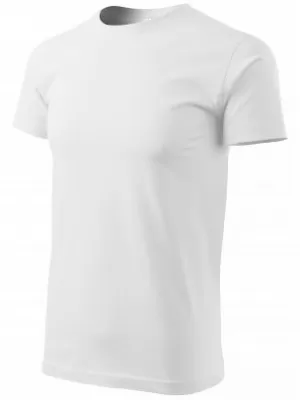 Tricou pentru bărbați MALFINI BASIC 129 ALB