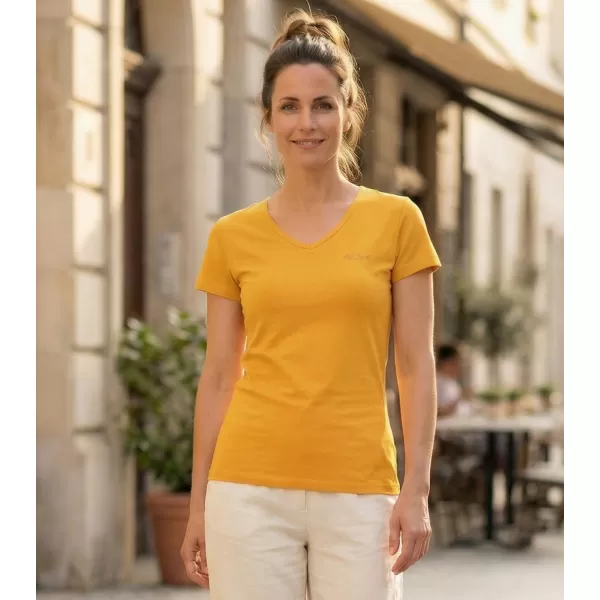  Tricou pentru femei ALTISPORT LUKENA LTSS701 GALBEN 