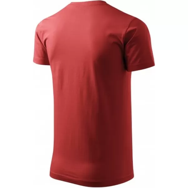  Tricou pentru bărbați MALFINI HEAVY NEW 137 CLARET 