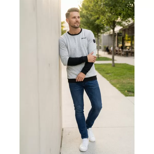  Hanorac pentru bărbați ALTISPORT ZORION MPLS088 GRI DESCHIS 