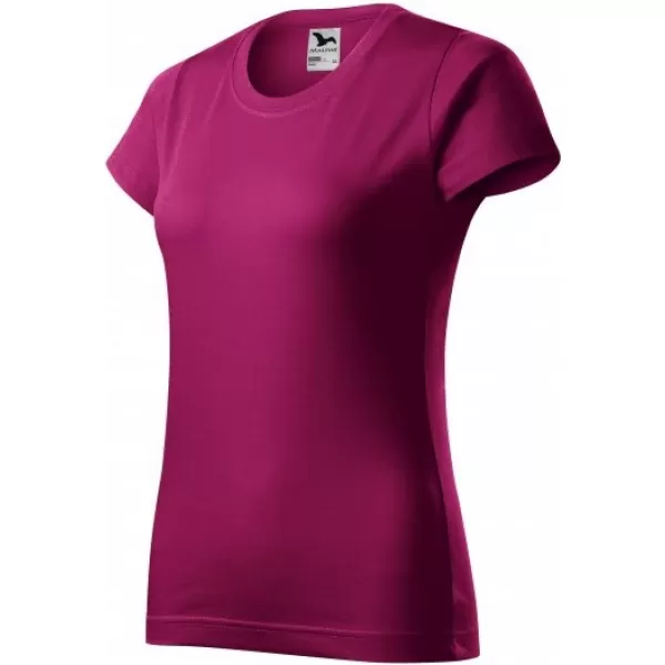  Tricou pentru femei MALFINI BASIC 134 ROȘU FUCSIA 