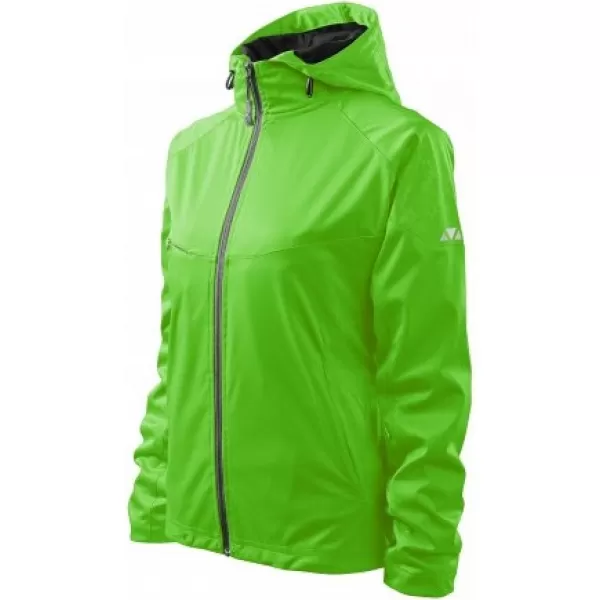  Jachetă softshell pentru femei MALFINI COOL 514 VERDE MĂR 