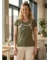 Tricou pentru femei ALTISPORT ALW011F61 KAKI