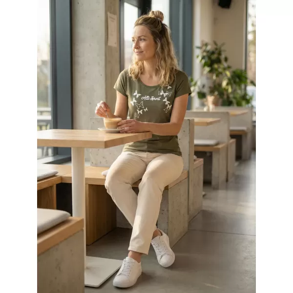  Tricou pentru femei ALTISPORT ALW011F61 KAKI 