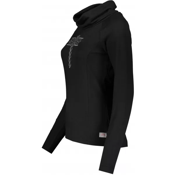  Tricou de damă TORSTAI CHILLIWAK NEGRU 