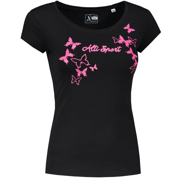  Tricou pentru femei ALTISPORT ALW011F61 NEGRU 
