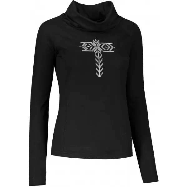  Tricou de damă TORSTAI CHILLIWAK NEGRU 