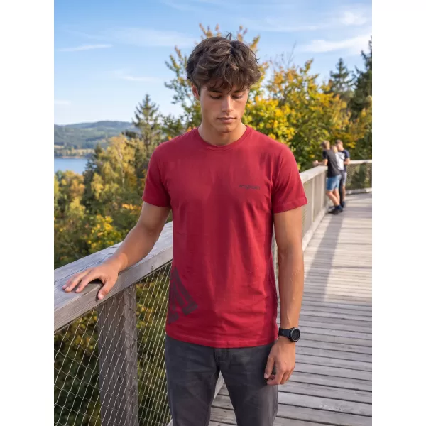  Tricou pentru bărbați ALTISPORT ALM013129 ROȘU MARLBORO 