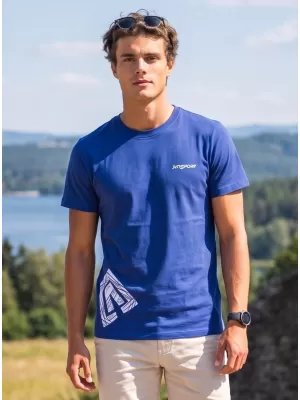 Tricou pentru bărbați ALTISPORT ALM013129 ALBASTRU REGAL