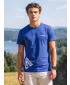 Tricou pentru bărbați ALTISPORT ALM013129 ALBASTRU REGAL