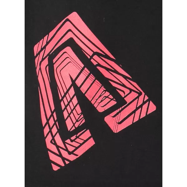  Tricou pentru bărbați ALTISPORT ALM013129 NEGRU ȘI ROȘU 