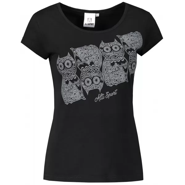  Tricou pentru femei ALTISPORT ALW005122 NEGRU 