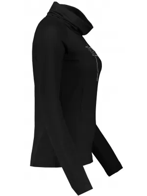 Tricou de damă TORSTAI CHILLIWAK NEGRU