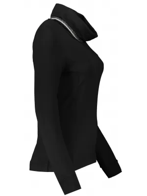 Tricou de damă TORSTAI CAMROSE NEGRU
