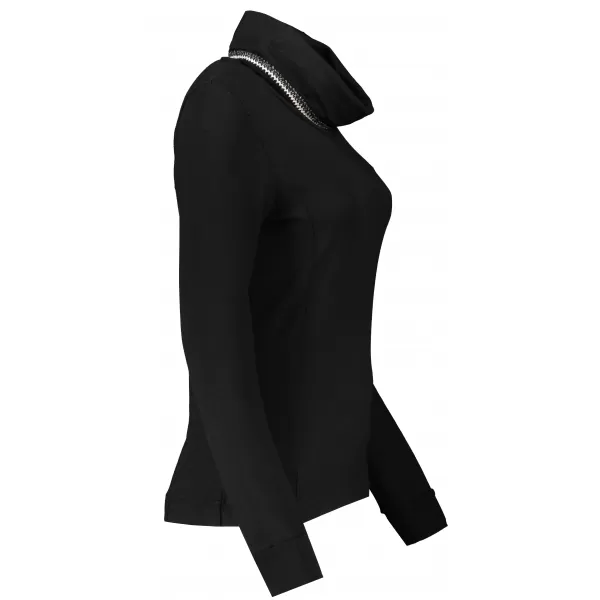  Tricou de damă TORSTAI CAMROSE NEGRU 