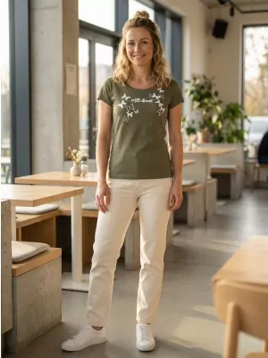 Tricou pentru femei ALTISPORT ALW011F61 KAKI