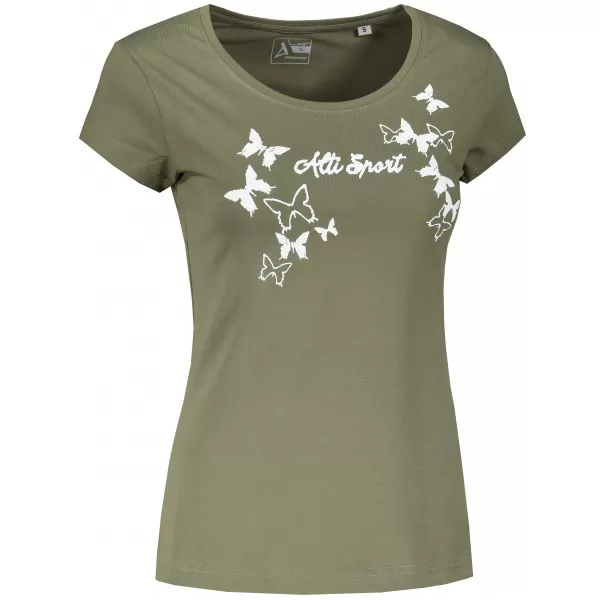  Tricou pentru femei ALTISPORT ALW011F61 KAKI 