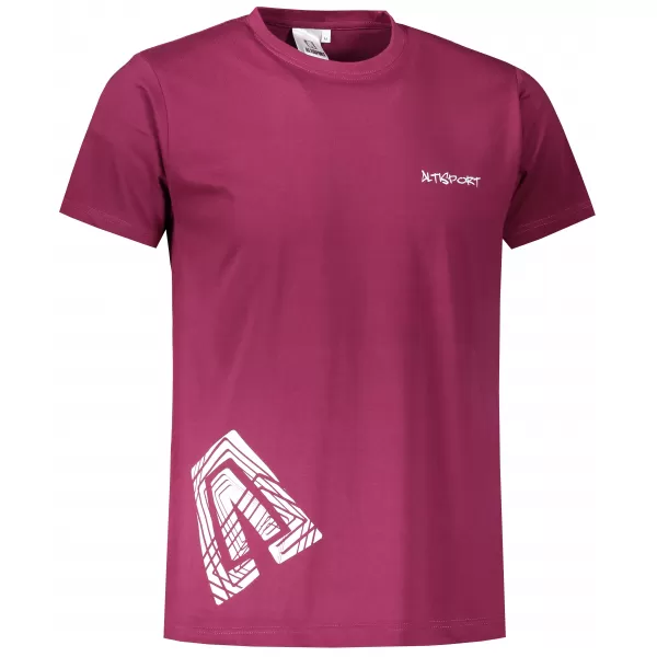  Tricou pentru bărbați ALTISPORT ALM013129 FUCSIE 