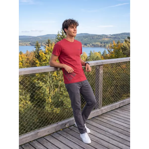  Tricou pentru bărbați ALTISPORT ALM013129 ROȘU MARLBORO 