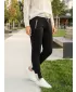 Pantaloni de trening pentru femei TORSTAI LAUSANNE NEGRU
