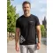 Tricou pentru bărbați ALTISPORT ALM013129 ALB-NEGRU