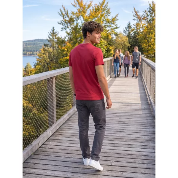  Tricou pentru bărbați ALTISPORT ALM013129 ROȘU MARLBORO 