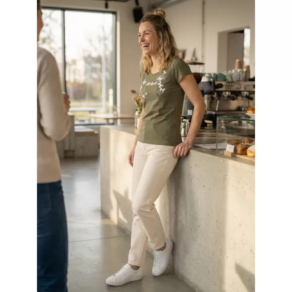  Tricou pentru femei ALTISPORT ALW011F61 KAKI 