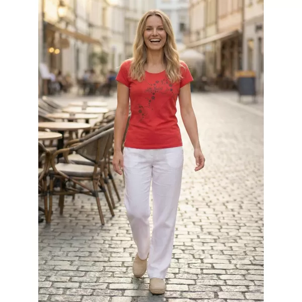  Dámské triko ALTISPORT CARRYOVER ALW009F61 ČERVENÁ 