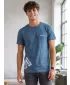 Tricou pentru bărbați ALTISPORT ALM013129 DENIM