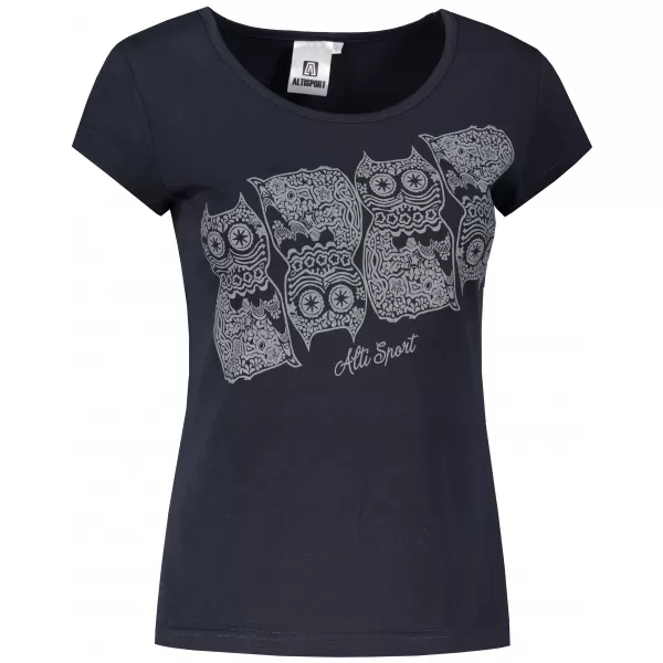  Tricou pentru femei ALTISPORT ALW005122 ALBASTRU MARIN 