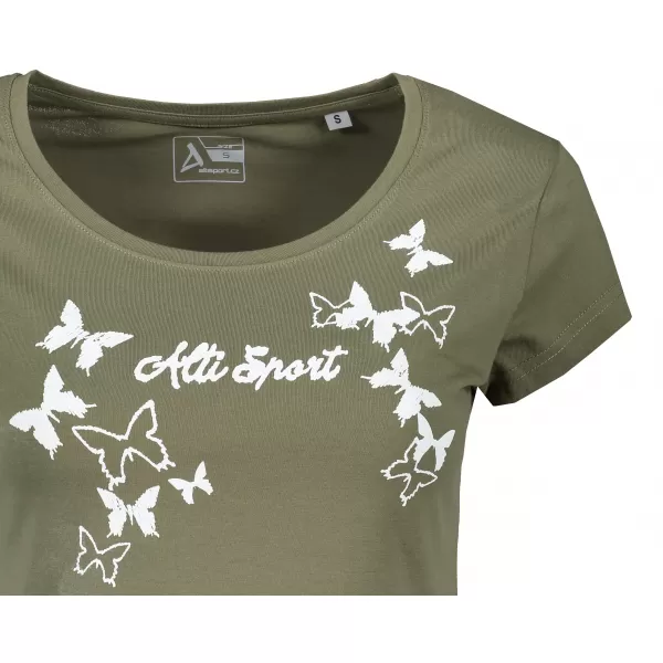  Tricou pentru femei ALTISPORT ALW011F61 KAKI 