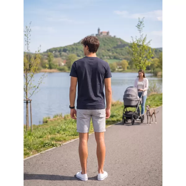  Tricou pentru bărbați ALTISPORT ALM013129 ALBASTRU MARIN 
